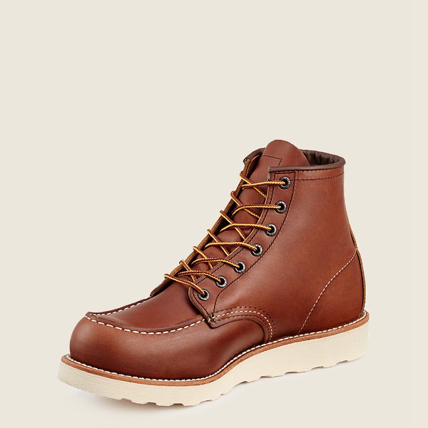 Red Wing Work Boots Traction Tred - 6-Inch Soft Toe - Brune - Herre 2974-ZKQEM